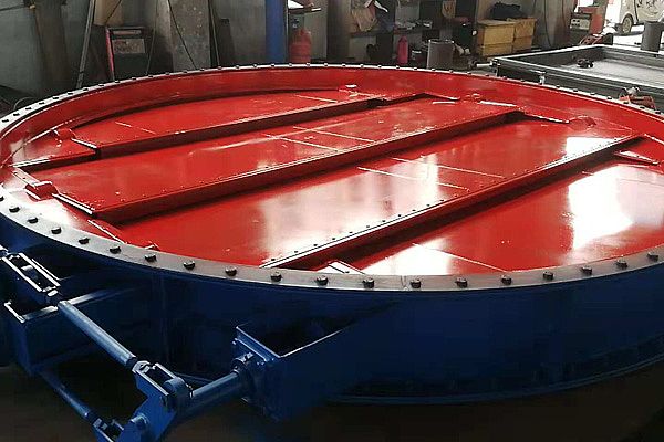 又一個圓形擋板門制作完工了,快來看